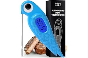 HOME HERO Termometro Cucina Lettura Rapida e Precisa Celsius/Fahrenheit - Termometro Carne BBQ Barbecue Forno - termometro da cucina professionale con Sonda