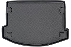 M MOTOS MOTOS Tappeti in PE per bagagliaio adatto per Jaguar E-Pace dal 2017 Migliorate il vostro comfort di viaggio con il resistente tappetino per auto - tappetino per bagagliaio per tutte le stagioni, prot