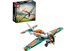 LEGO 42117 Technic Avion de Course, Jeu de Construction, Aérien, Aeroplane de Voltige, 2 en 1, Idée Cadeau, pour Garçons et Filles, 7 Ans et Plus