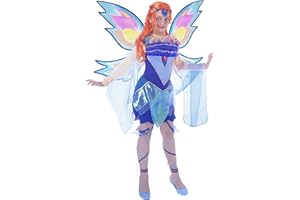 CIAO Bloom Bloomix Winx Club costume disguise girl (Size 7-9 years)