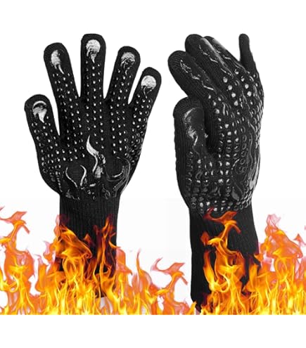 Guanti Da Forno MAGIC SELECT | Resistenti A 800°C | Antiscivolo E Flessibili | Per BBQ, Forno E Griglia - Foto 12