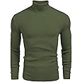 DENIMHOLIC Men's Cotton Turtle Neck Sweater