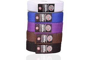 TATAMI FIGHTWEAR Tatami Weiße BJJ GI Gürtel A1