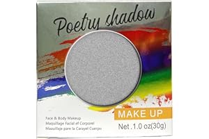 HISUNBEN Body Paints Upgrade 30 g Face Paint and Children Washable Body Paint Face Paint Children's Makeup Theatre Carnival Halloween Party - Grey