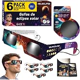 Helioclipse Gafas Eclipse Solar Homologadas ISO 12312-2 6/12/25/50/100 Pack