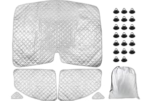 OPALTOOL 5 sztuk osłon na przednią szybę samochodu, ochrona przed słońcem, luksusowa osłona na przednią szybę samochodu do M-ercedes B-ENZ VITO II W639 / Viano 2003-2014