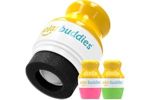Solar Buddies Refillable Roll On Sponge Applicator For Kids, Adults, Families, Travel Size Holds 100ml Travel Friendly for Sunscreen, Suncream and Lotions