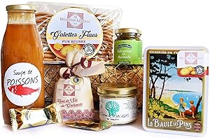 BISCUITERIE DES MARAIS Panier garni Brise Bretonne