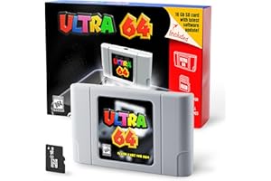 B.BROWN Ultra 64 Flash Cart for N64 + 16 Gb SD Card.