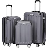 Anthony Jackson Ultra Hafif ABS Valiz TRION (Antrasit, 3'l&uuml; Set)