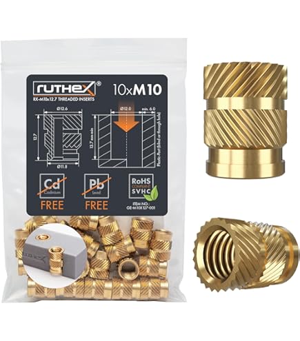 QUARKZMAN 100Pcs Disques En Acier Inoxydable, 12mm De Diamètre, 1mm D