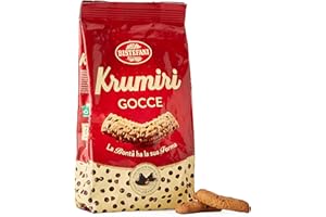 Bistefani Krumiri, Gocce con golose pepite di Cioccolato fondente, 290g