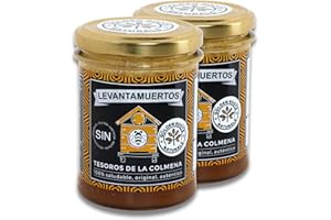 GOLDEN ROOTS NATURALS Levantamuertos Original – Miel Energética con Jalea Real, Polen y Propóleo – Refuerzo Natural para el Cansancio – Pack Ahorro