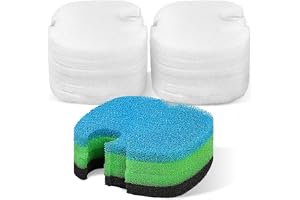 AQUANEAT Replacement Canister Filter Pads Compatible with SUNSUN HW-304B/404B/704B/3000 CF500 Aquarium Filter Media Generic Floss