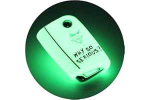 Finest Folia Silikonowe etui VB na kluczyki samochodowe z 3 przyciskami (Joker, fluoresencyjny)