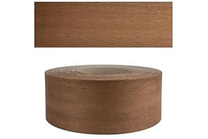 Mprofi MT® - Moldura Adhesiva y Madera Cinta de Canto Caoba | 45mm x 5m | Cantos Para Madera | Protector Bordes para Estanterías, Muebles y Paneles | Canto Termoadhesivo Duradero | Espesor 0,50mm