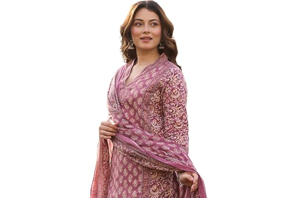 Arayna Women’s Cotton Printed Kurta Set with Pants & Dupatta | Elegant Ethnic Wear for Women | Floral Print | Comfortable Sui