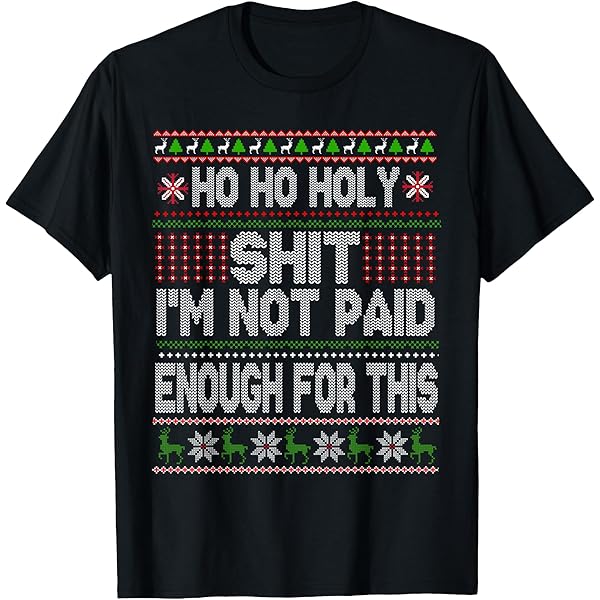 Yay Shit No-One Needs Weihnachtskarte – Frech, Innen Blanko, 12x17 Cm, Nachhaltig UK