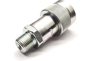 DNP SRL Female Hydraulic Jack Couplings 3/8" NPT Ball Seal - 720 Bar WP - Interchange CR400