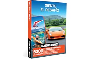 DAKOTABOX - Caja Regalo hombre mujer pareja idea de regalo - Siente el desafío - 5300 actividades como conducción en Ferrari o Porsche, rafting o parapente