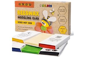 Medenka Bivax Playdough, modelleringslera | 100 % naturlig, giftfri och återanvändbar