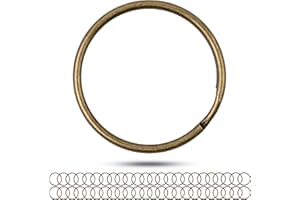 Your Day Mate Stabile Schlüsselringe, aus gehärtetem Stahl, Schlüssel Ringe Schlüsselanhänger, Schlüssel Organisation für Autoschlüssel, Haustürschlüssel, O Ringe, Key Rings rund