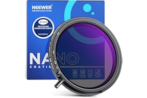 NEEWER 67mm True Colors Variabler ND Filter ND2-ND32 & CPL, 2 in 1 einstellbare Neutraldichte und Zirkulare Polarisationsfilter, mehrfach beschichtetes HD Optisches Glas Zubehör/Aluminiumrahmen