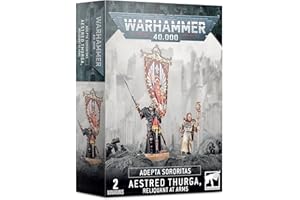 Games Workshop Warhammer 40k - Adepta Sororitas Aestred Thurga, Reliquante en Armes 99120108050 Noir