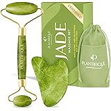 Jade Roller Plantifique - Anti Aging Facial Roller - Facial Skin Care Product - Face Massager for Your Skincare Routine