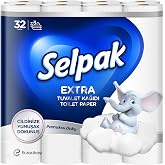 SELPAK Extra Pamuklu Tuvalet Kağıdı 32'li