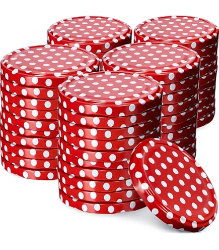 75 twist-off di chiusure Coperchi di Ricambio per Vasetti da Conserve, to 66 adatto per 70/125/167 ML nero