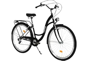 ‎MILORD MILORD Damenfahrrad Citybike Komfort Retro Bike Hollandrad Vintage Fahrrad, 26, 28 Zoll, 7-Gang