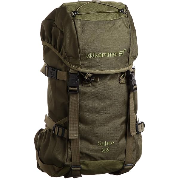 Karrimor Sabre 30 Rucksack – 30 Liter, Coyote Farbe, Mit Coolmesh-Rücken & Viel Stauraum