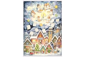 Adventskalender Nachdruck von 1952 "Engelskonzert": Papier-Adventskalender