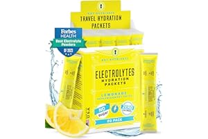 ‎KEY NUTRIENTS Key Nutrients Elektrolyte Pulver - Zitronenlimonade - 20 Portionen - Elektrolyte Ohne Zucker - Keto Elektrolyt Pulver : Glutenfreies Ohne Zucker - Zusatz: Magnesium, Kalium - Electrolyte Powder