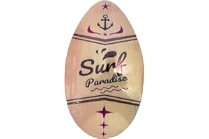SURF STATE Bob Gnarly Surf 41" Kids Wooden Skimboards (Surf Paradise)