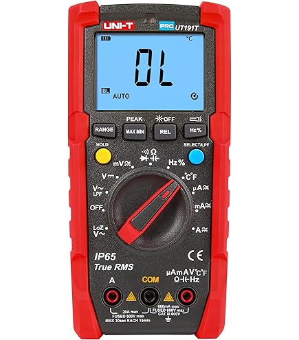 UNI-T UT89X Multimètre Numérique Testeur Véritable... – Grandado
