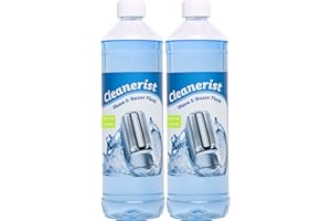 DIE SEIFENBLASE Cleanerist - Limpiador de cabezales de afeitar para rellenar Braun Serie 3 5 7 8 9 cartuchos (2 x 1 L)