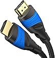 KabelDirekt – 2 m – 4K HDMI-Kabel (4K@120Hz & 4K@60Hz – spektakuläres Ultra-HD-Erlebnis – High Speed mit Ethernet, kompatibel mit HDMI 2.0/1.4, Blu-ray/PS4/PS5/Xbox Series X/Switch, schwarz)