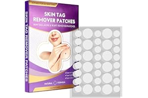 ‎HUIPOLII Warzenpflaster，HautanhäNgsel Entfernen，Stielwarzen Entferner，Skin Tag Remover Patches-144 Patches.