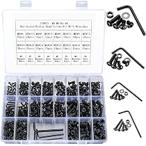 Clips Voiture Alrens 35 PCS Rivet En Plastique Vélo Carénage Garniture Clips En Rivet Fixations Moto Vis Spire Vitesse Attache Clip écrou Noir Trou De 6mm Avec Honda/Compatible Avec Yamaha/avec Suzuki Rivet
