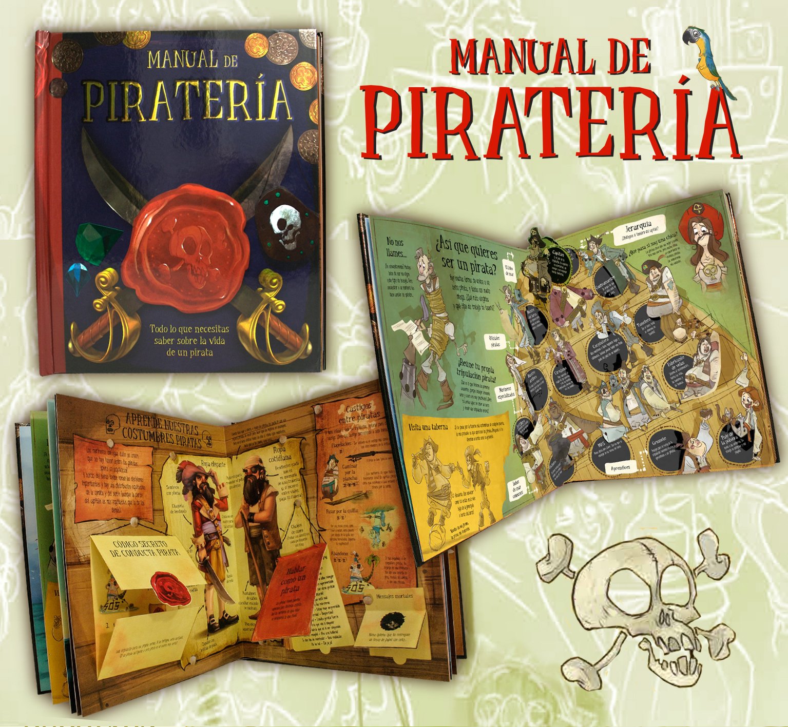 MANUAL DE PIRATERÍA. TODO LO QUE NECESITAS SABER SOBRE LA VIDA DE UN PIRATA