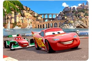 AG Design TMD 8304 Disney - Mantel Individual (42 x 30 cm, sin ftalatos, plástico), Multicolor