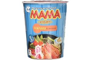 Mama Instant Cup Noodle with Seafood Flavor 70 g