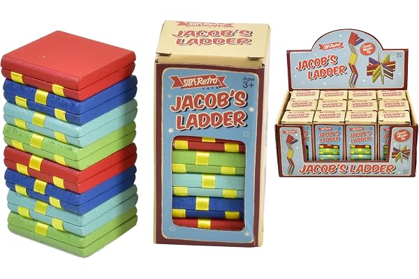 KandyToys Jouet Classique en Bois Échelle de Jacob