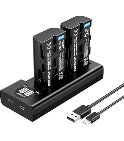 Batteria Agli Ioni Di Lio NP-F550 F530 F570 Da 2600 MAh Per Sony - Foto 5