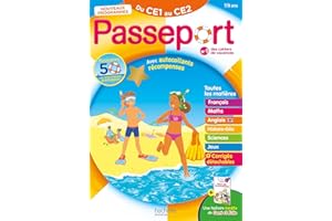 Passeport - Du CE1 au CE2 7/8 ans - Cahier de vacances 2026