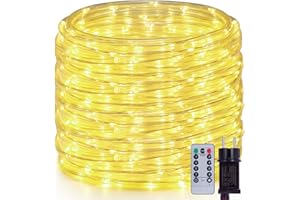 ‎OXYLED OxyLED Lichterschlauch Aussen, 20m 300 LEDs Lichtschlauch Außen IP44 Wasserfest 8 Modi Dimmbar per Fernbedienung Led Schlauch Outdoor für Weihnachtsbeleuchtung Party Hochzeit & Innen Außen Dekoration