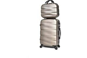 CELIMS ABS Maleta Tamaño Cabina y Vanity Case