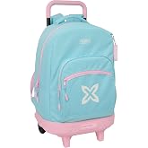 Safta Munich Sky &ndash; Large Backpack with Wheels, Compact, Removable, Ideal for Children of Different Ages, Comfortable and Vers